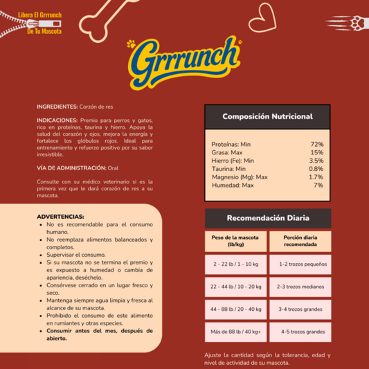 Lovecrunch - Corazón de Res