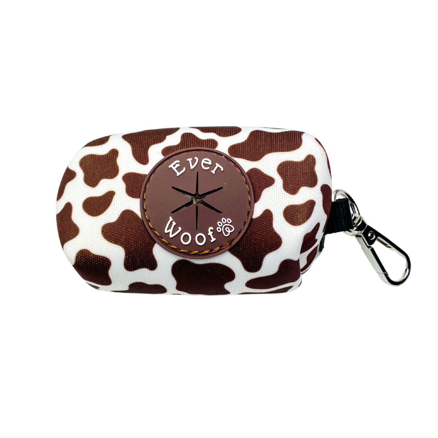 Chocolate Cow Poop Bag Holder