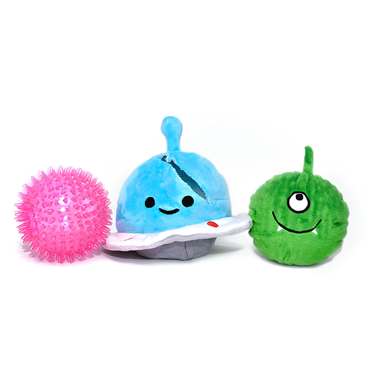 Prickles Spaceship with Alien