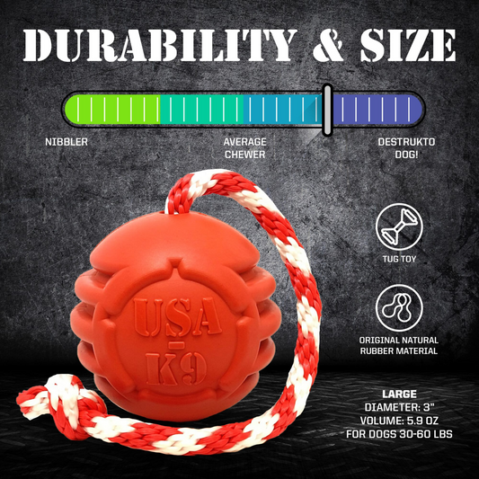 USA-K9 Ultra-Durable Ball