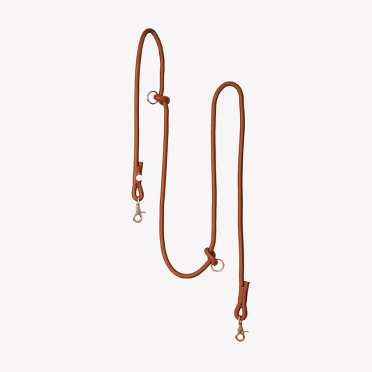 Clay Hands Free Braided Leash