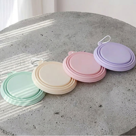 Collapsible Dog Bowl Pastel Lilac