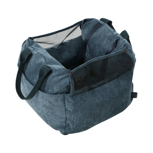 Puff Guard Dog Car Seat Blue