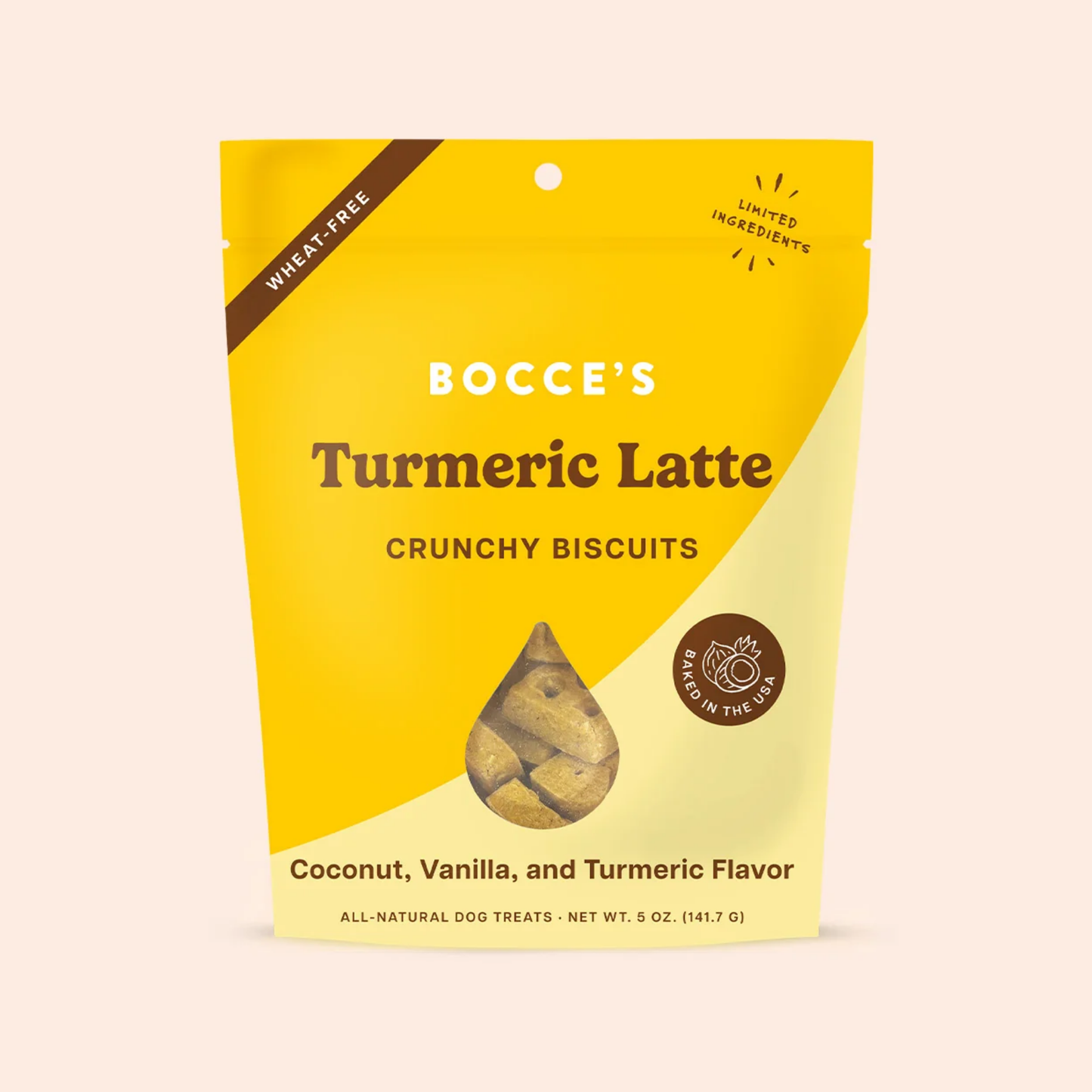 Oven Baked Turmeric Latte Biscuits