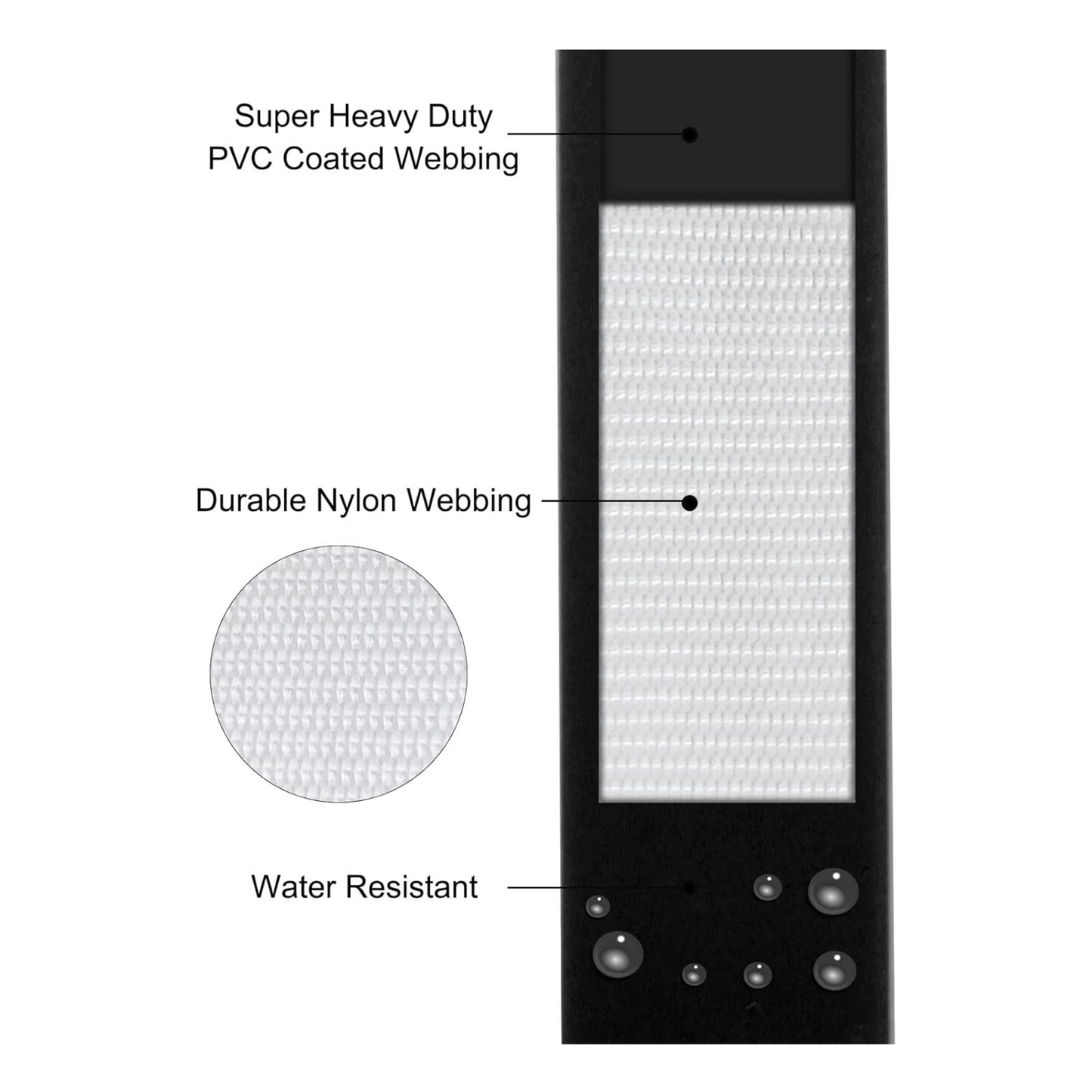 40ft Long Leash Waterproof