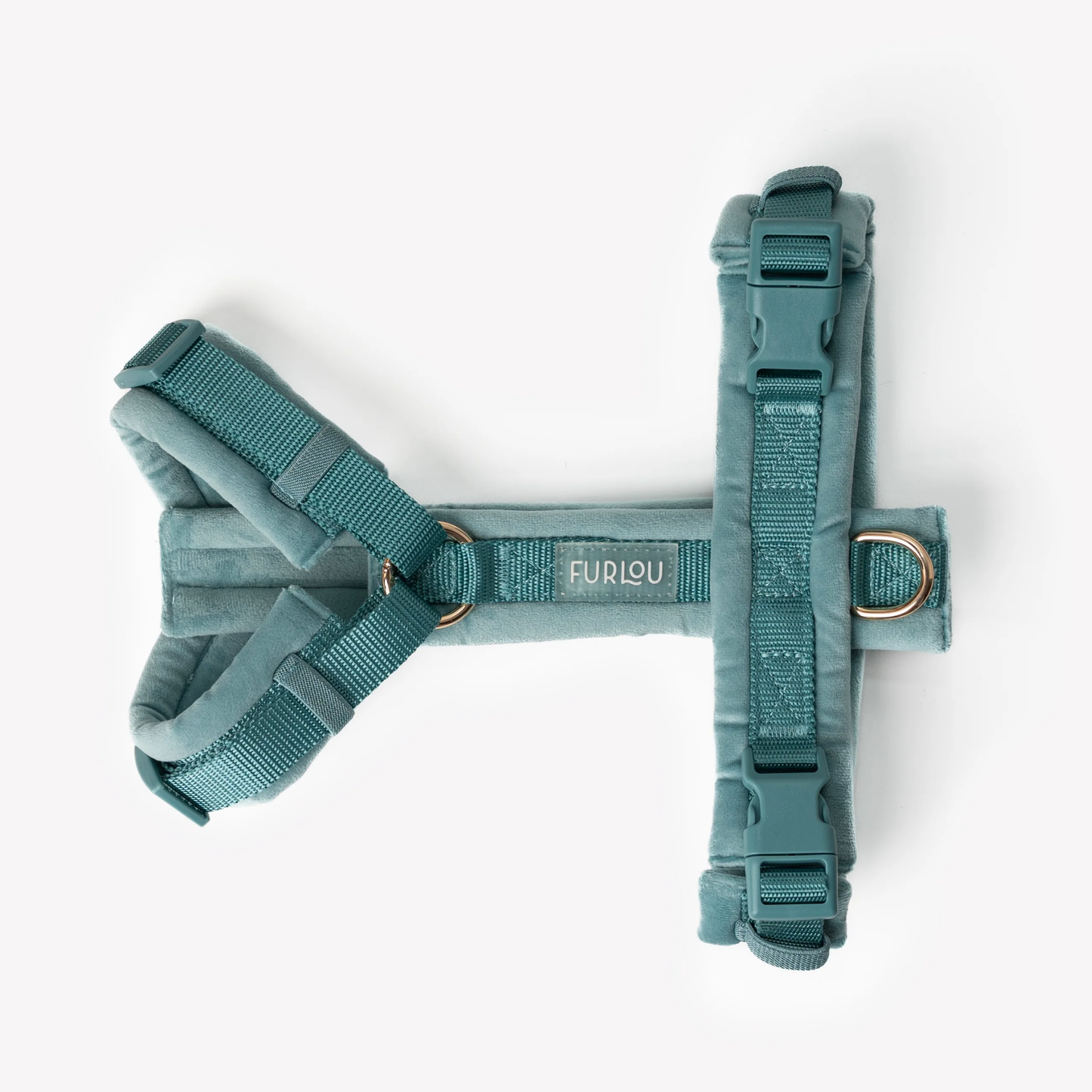 Blue Velvet Dog Harness