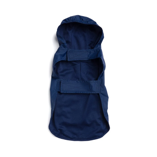 Dog Raincoat Navy Blue