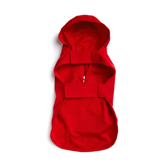 Dog Raincoat Red
