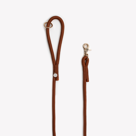 Clay Braided Rope Leash