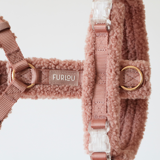 Rose Sherpa Dog Harness