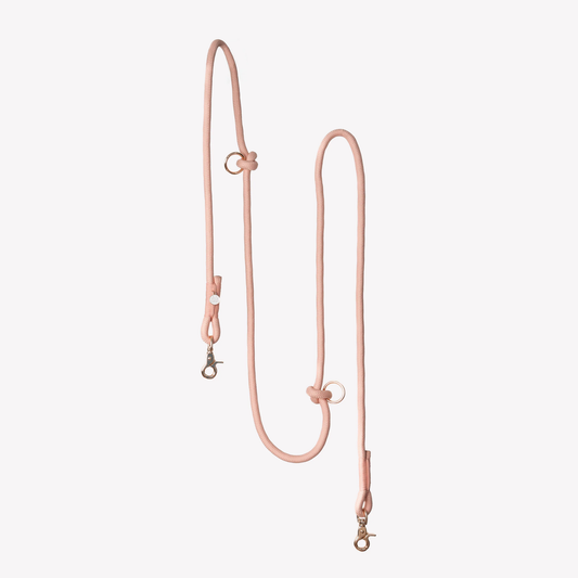 Rose Hands Free Braided Leash