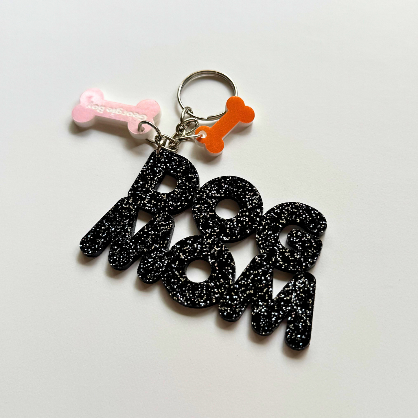 Dog Mom Keychains