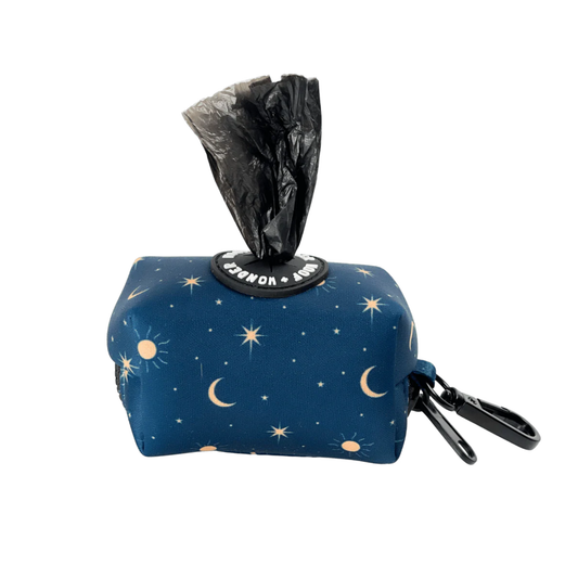 Midnight Stars Poop Bag Holder