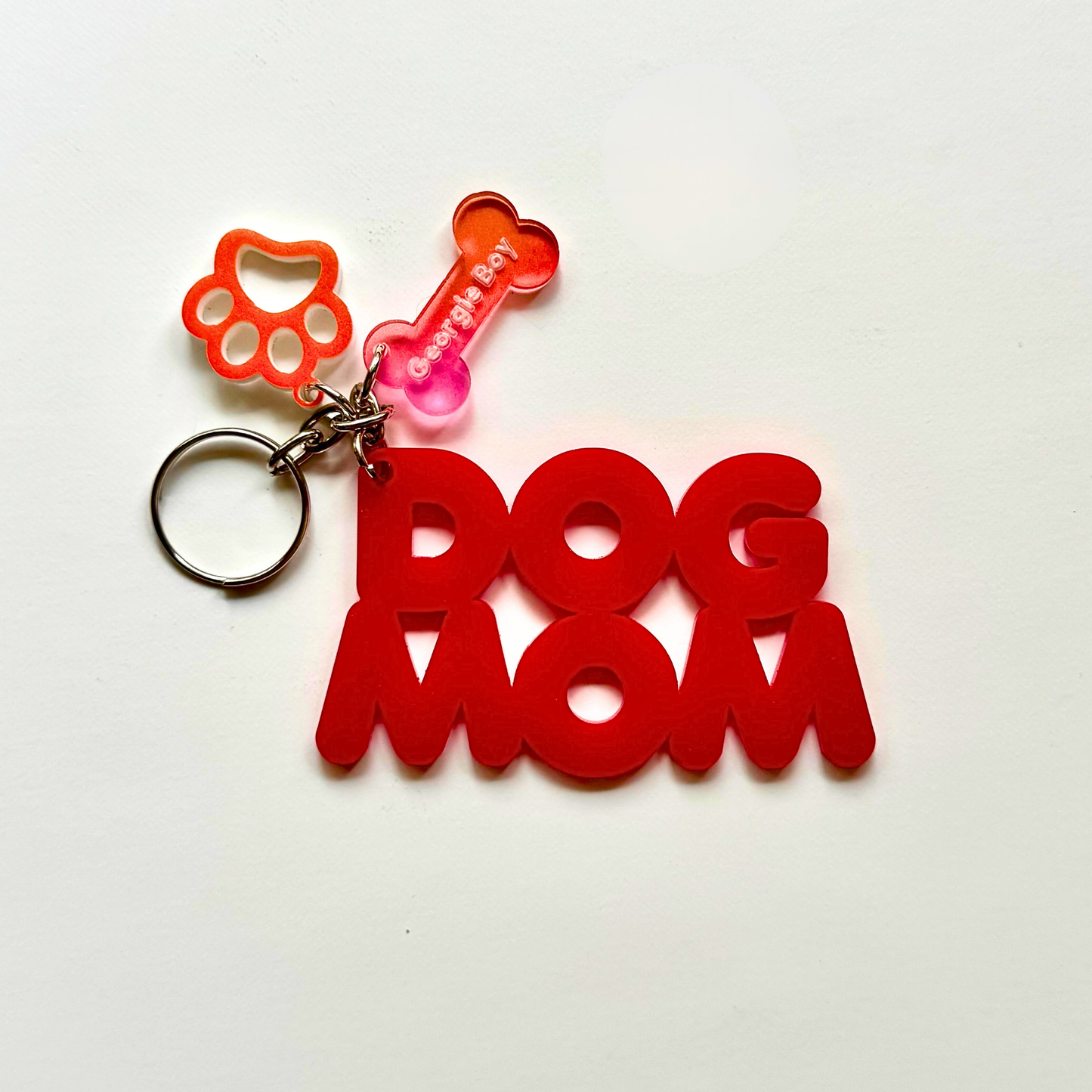 Dog Mom Keychains