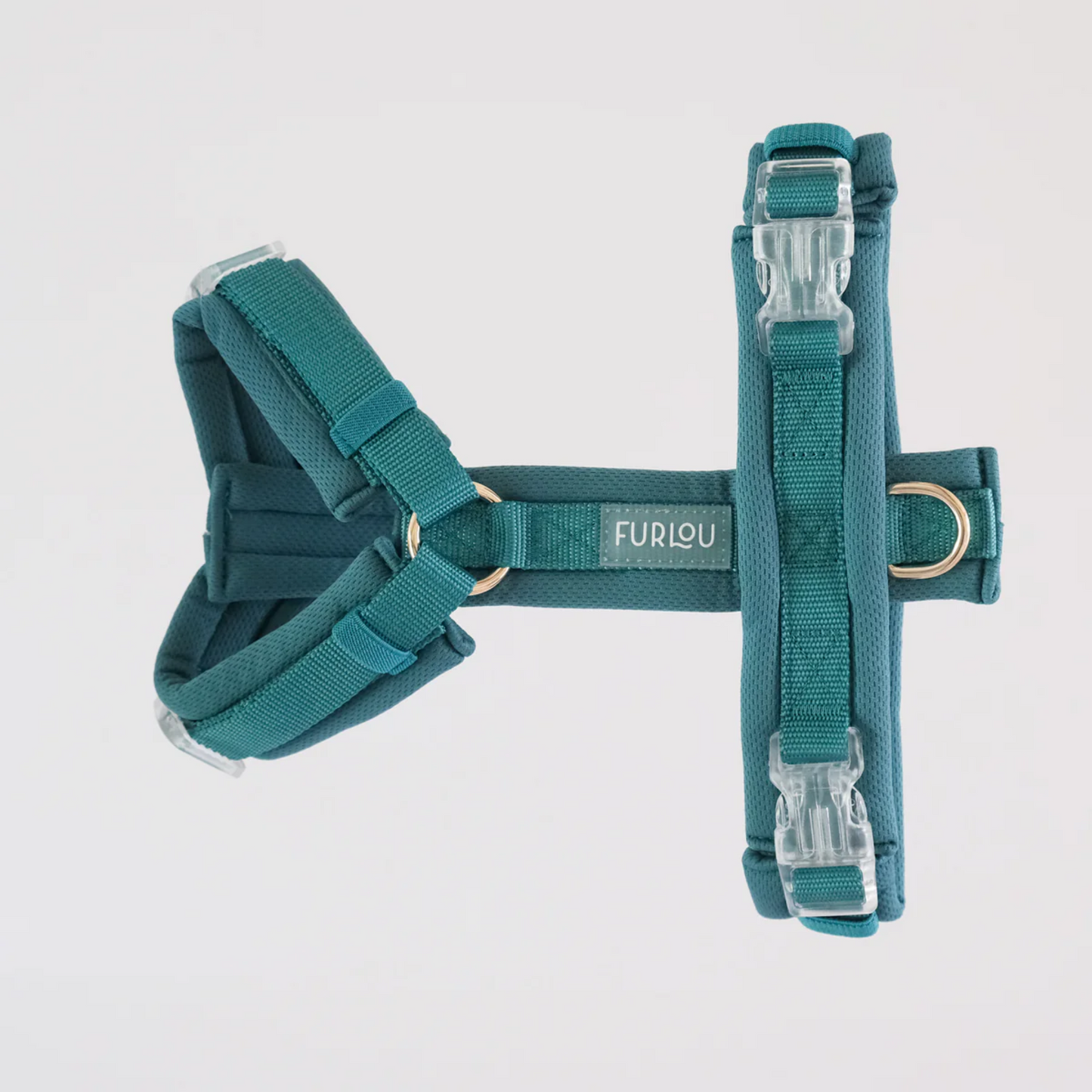 Teal Comfort Dog Harness