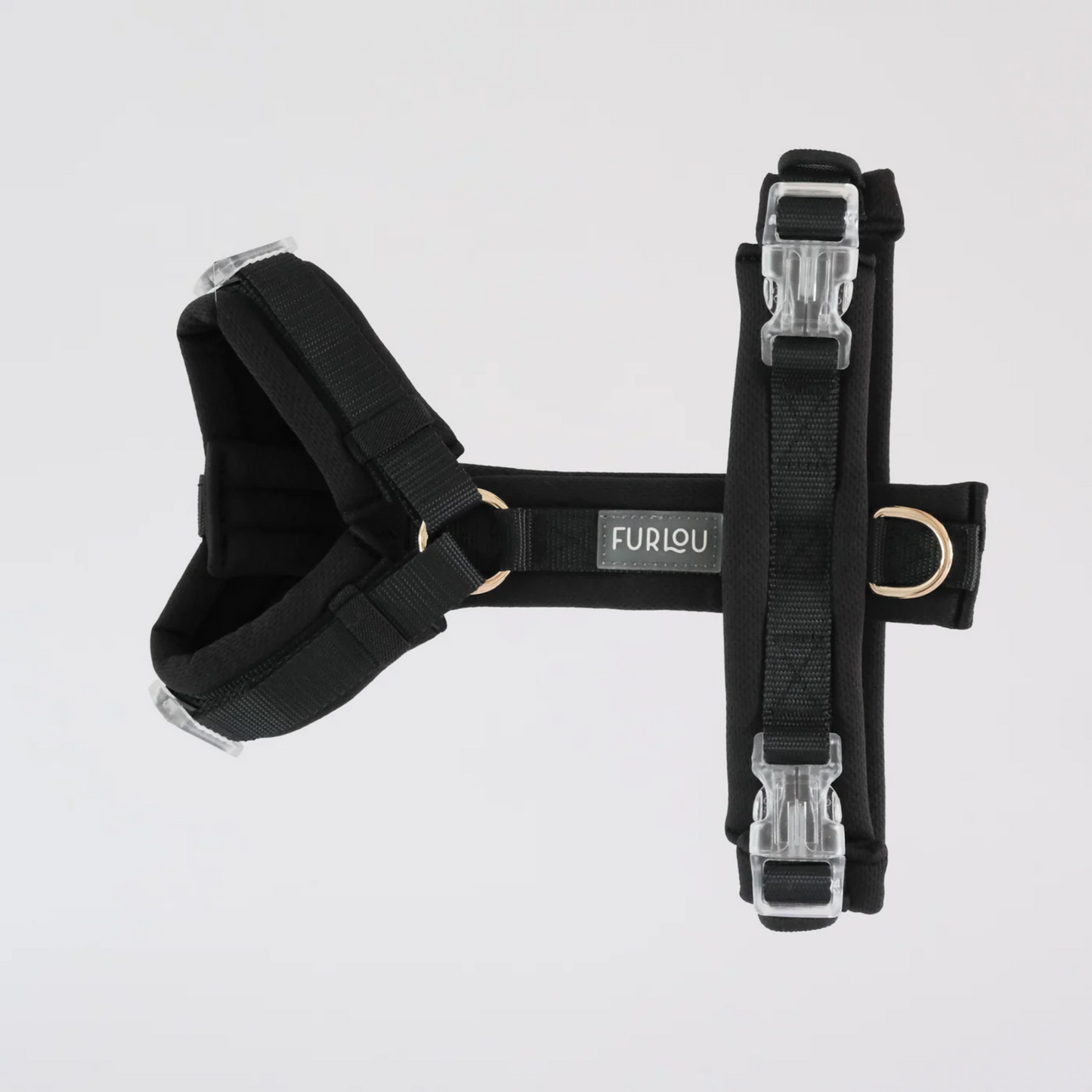 Black Comfort Dog Harness