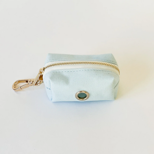 Baby Blue Poop Bag Holder