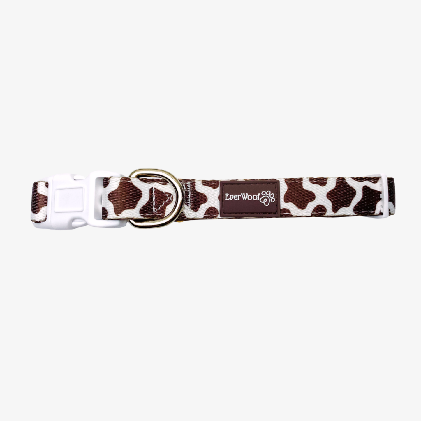 Chocolate Cow Collar