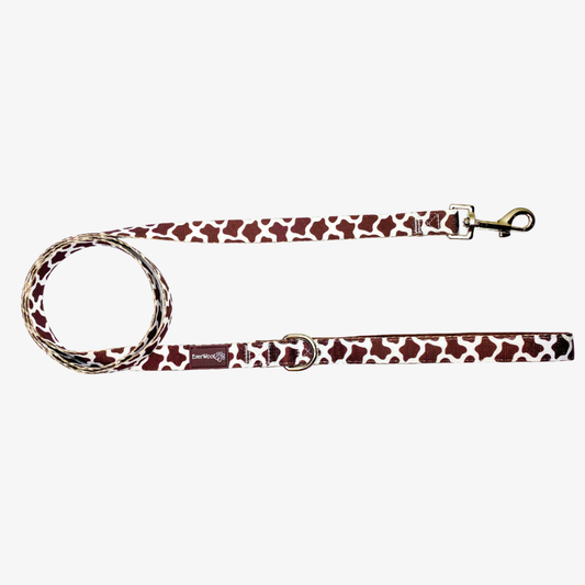 Chocolate Cow Leash