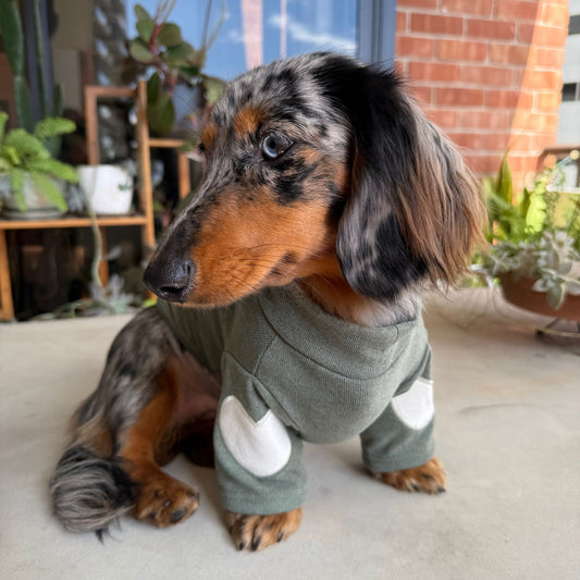 Sweetheart Sweatshirt Olive Green