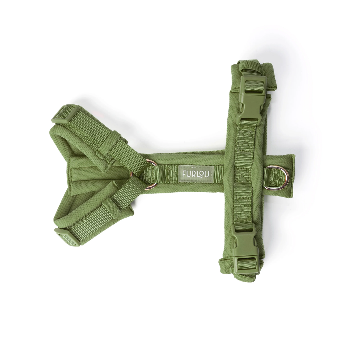 Green Comfort Dog Harness