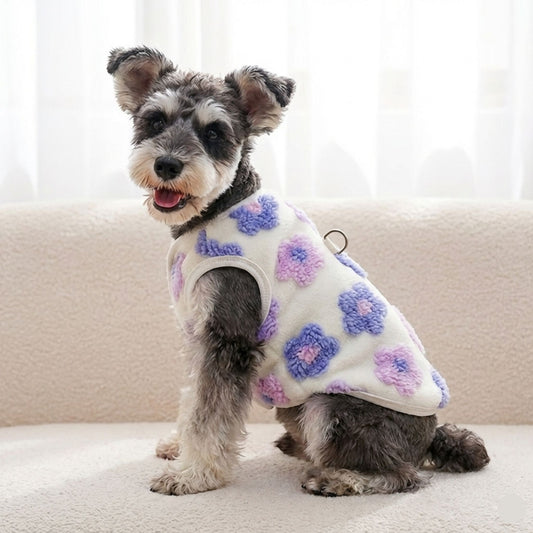 Floral Aura Violet Vest