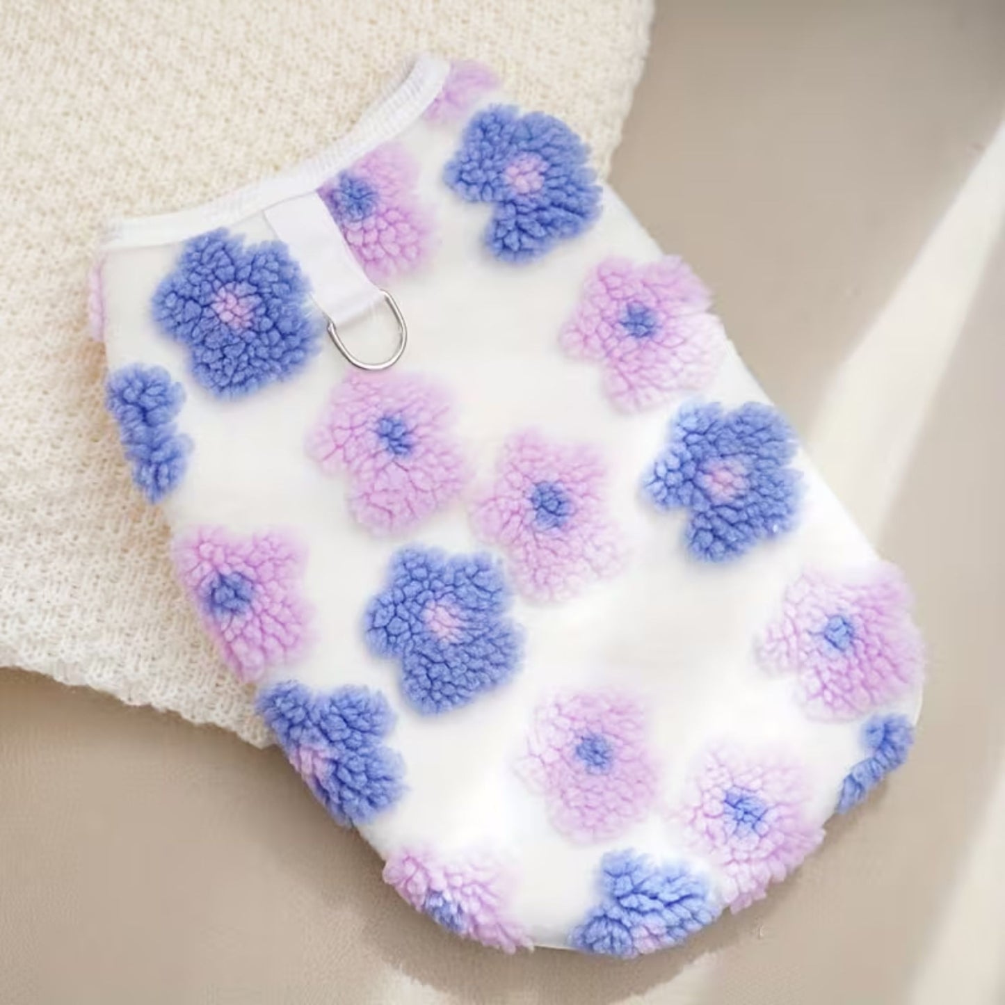 Floral Aura Violet Vest