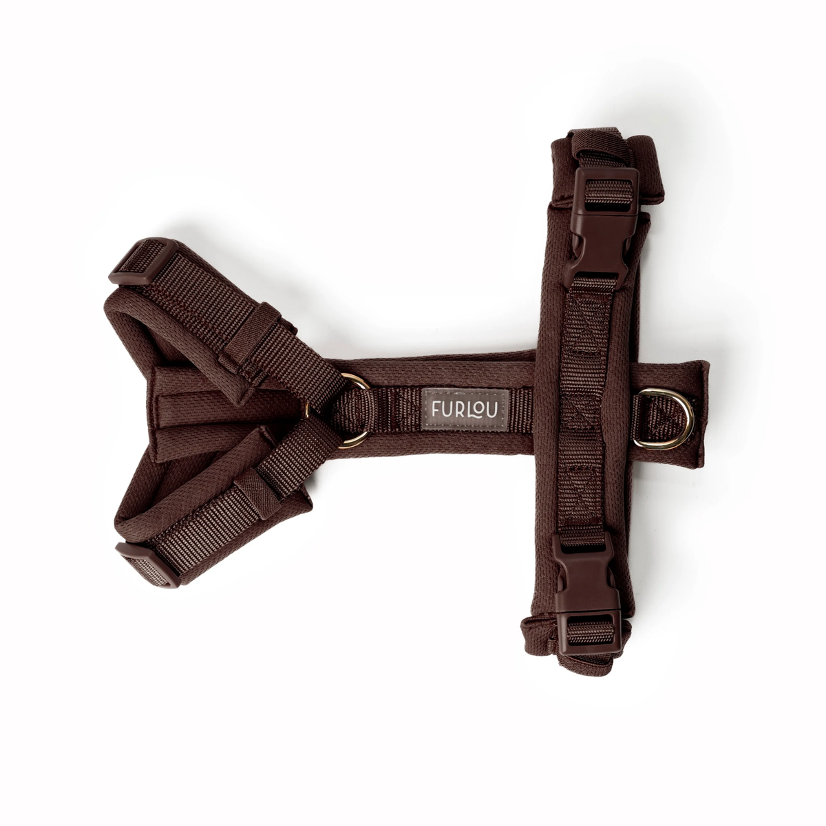 Brown Comfort Dog Harness