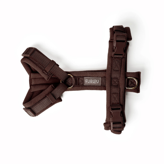 Brown Comfort Dog Harness