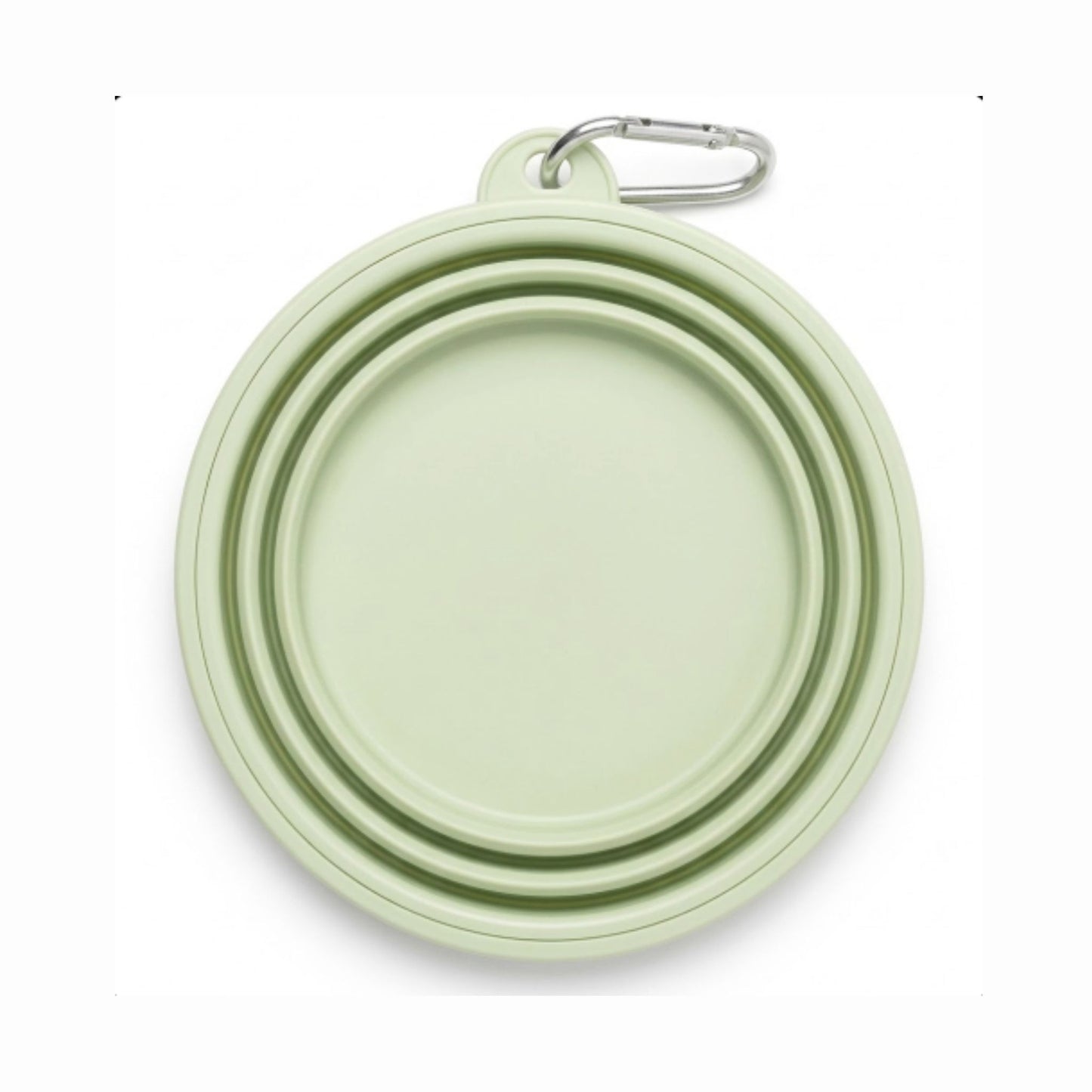 Collapsible Dog Bowl Pastel Green