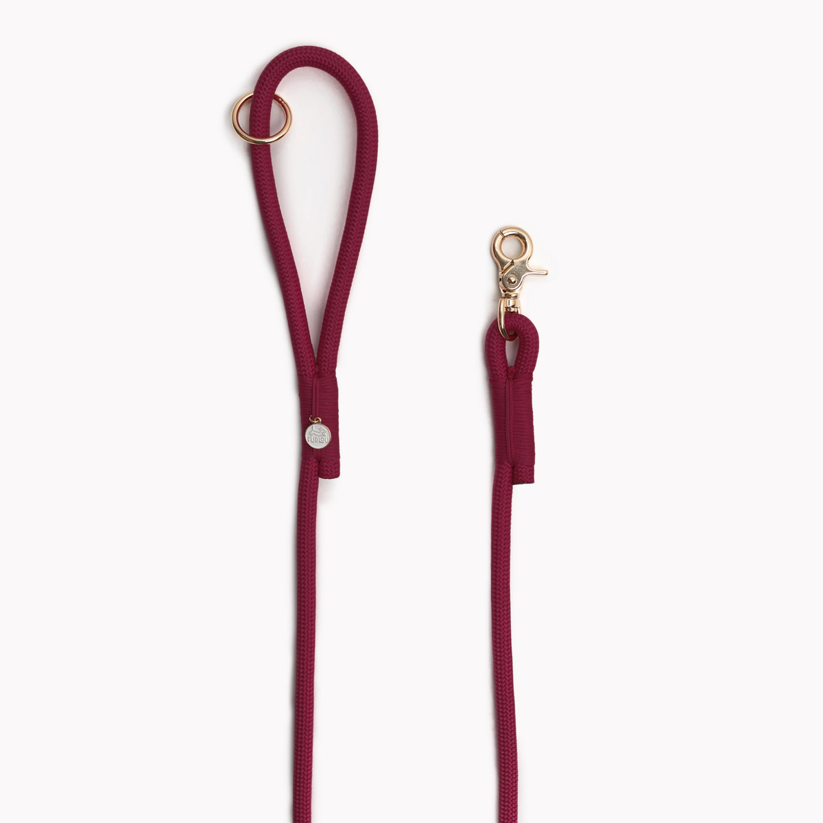 Bordeaux Braided Rope Leash
