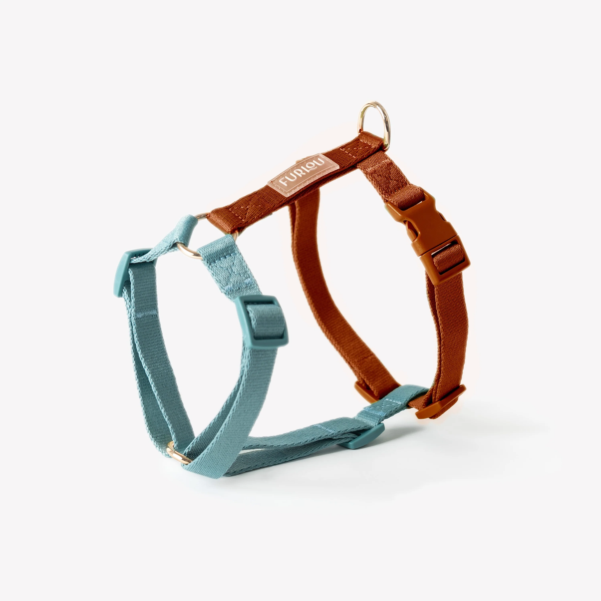 Blue and Clay Dog Harness