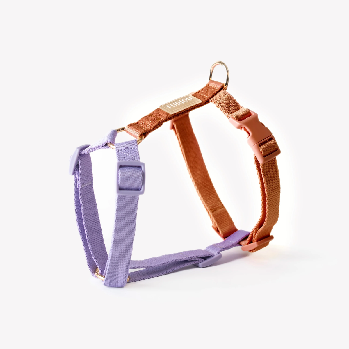 Lavender and Terracotta Dog Harness
