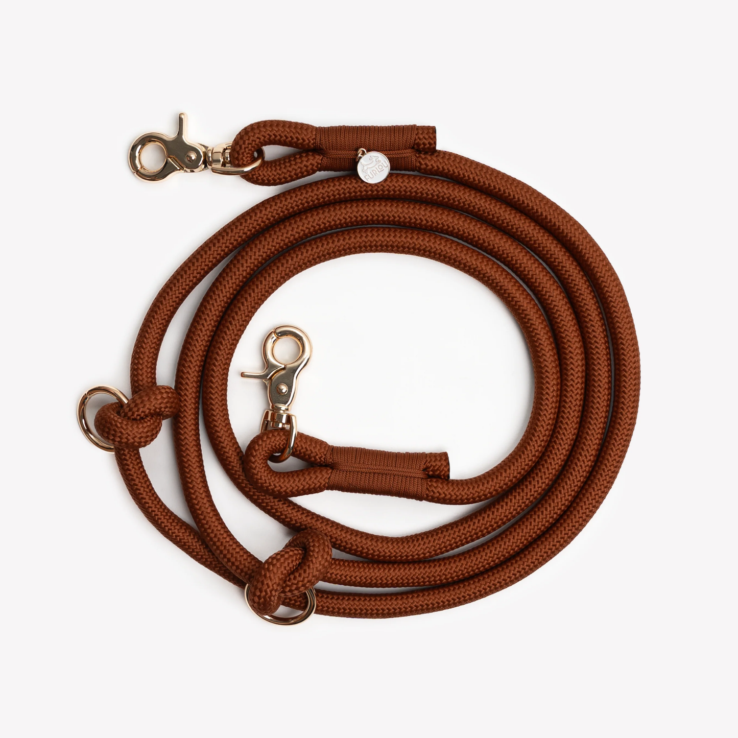 Clay Hands Free Braided Leash