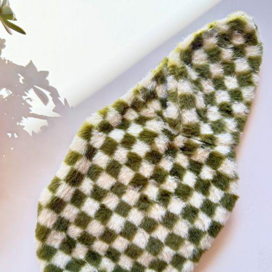 Green Checkers Sweater