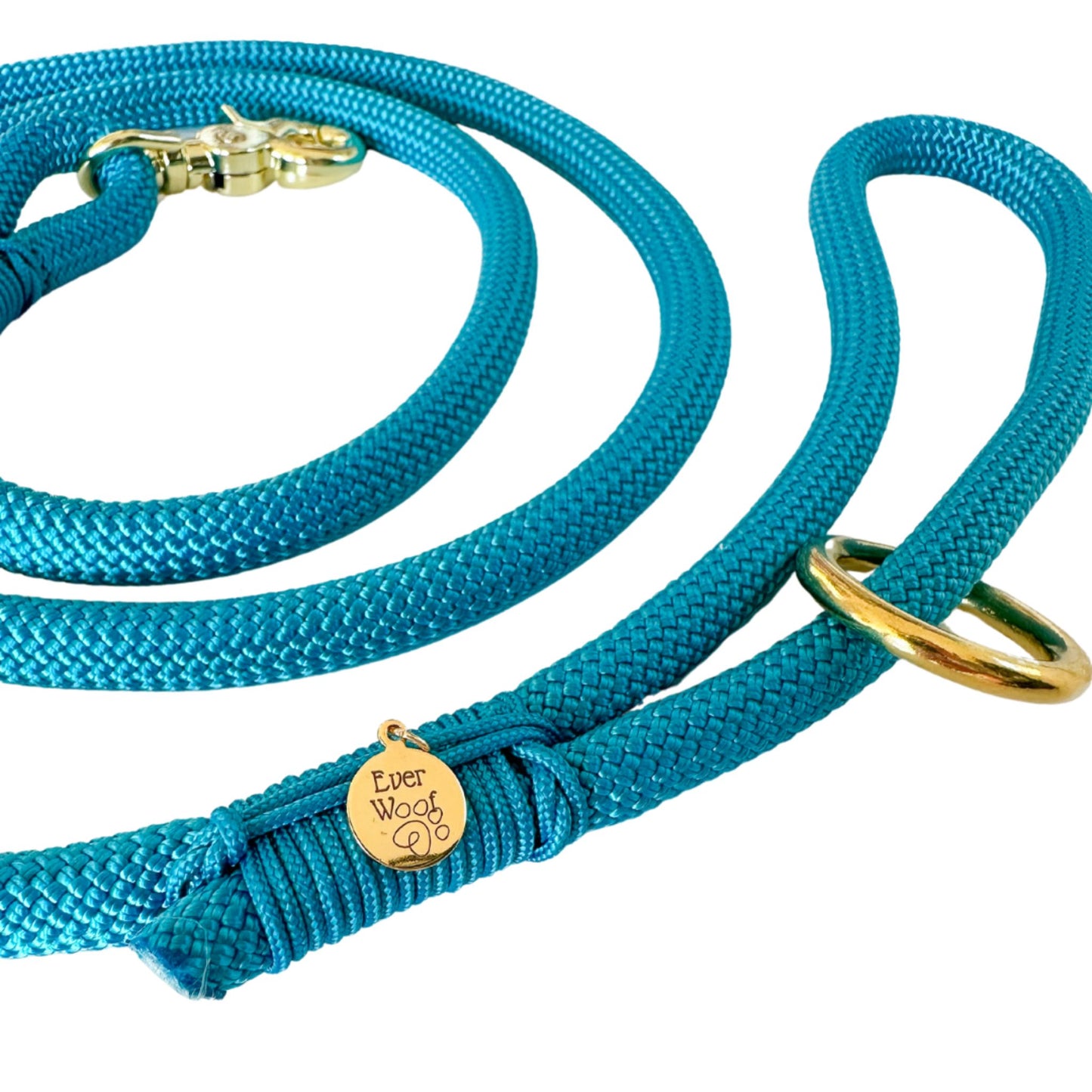 Cerulean Rope Leash