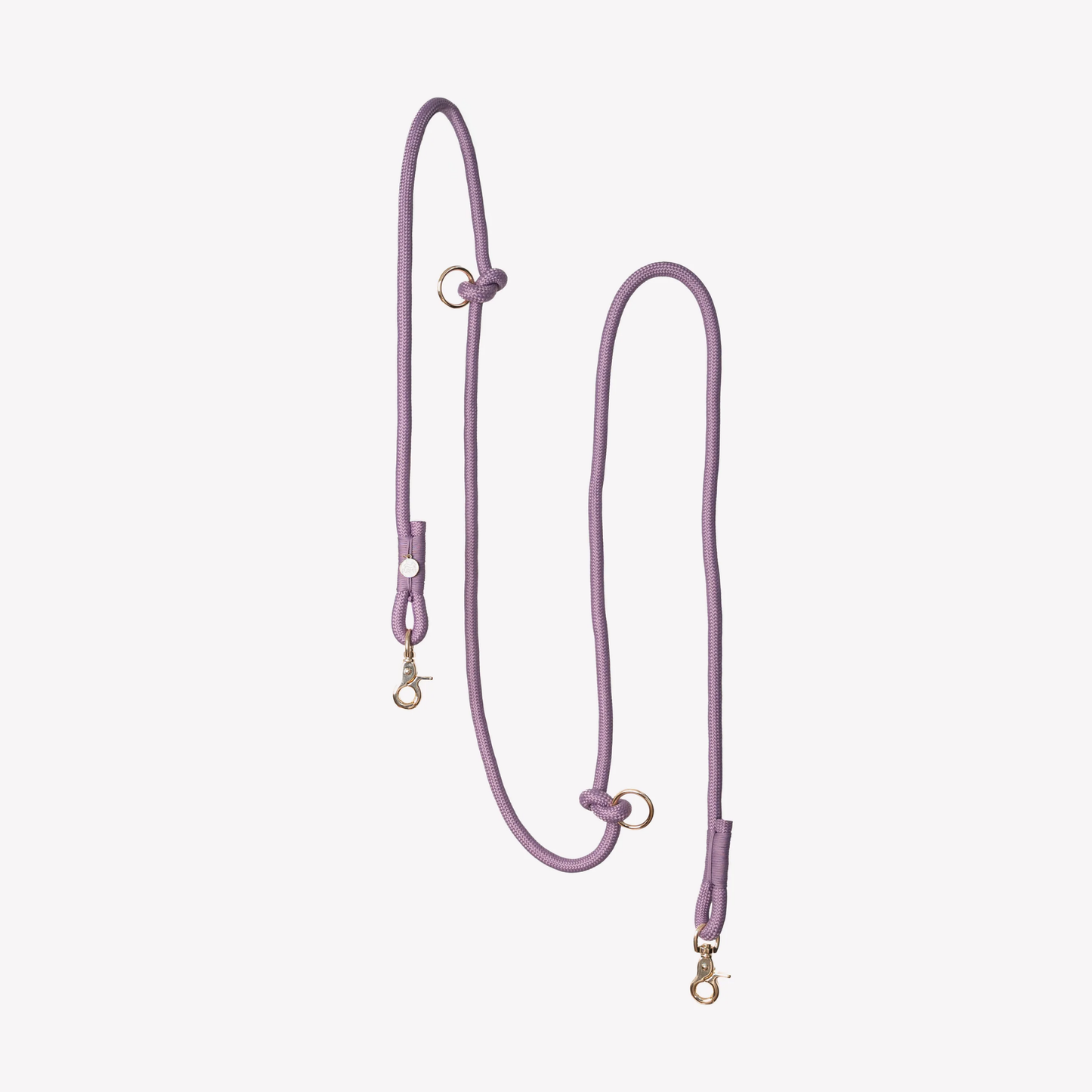 Lilac Hands Free Braided Leash