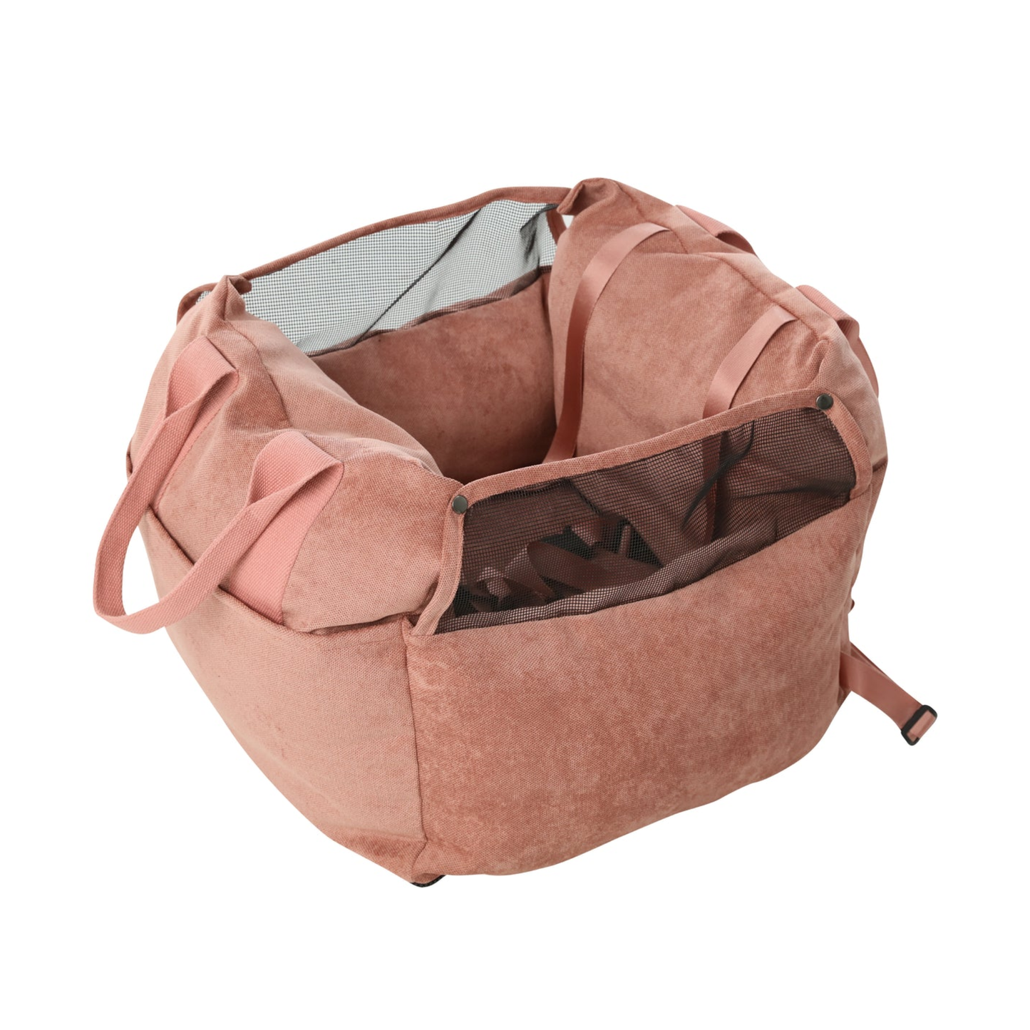 Puff Guard Dog Car Seat Pink