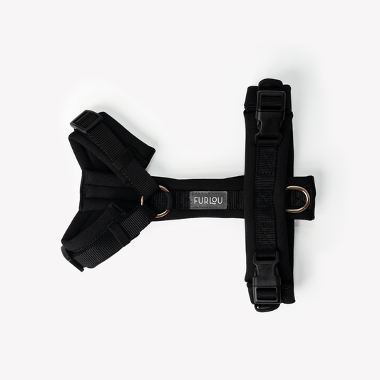 Black Comfort Dog Harness
