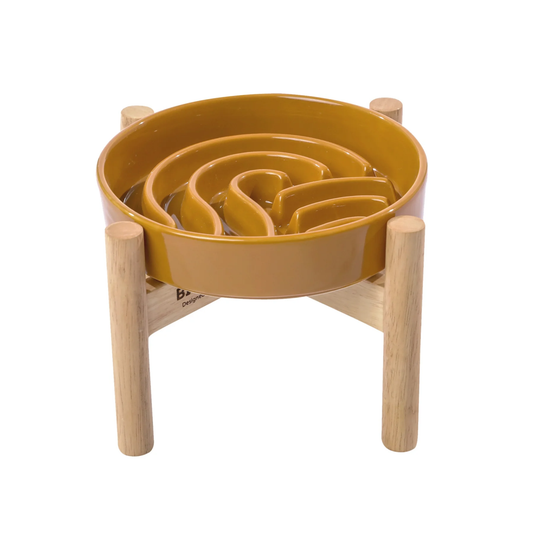 Wave Slow Bowl Mustard