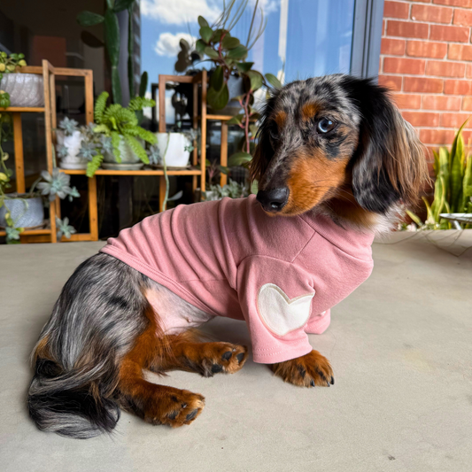 Sweetheart Sweatshirt Pink
