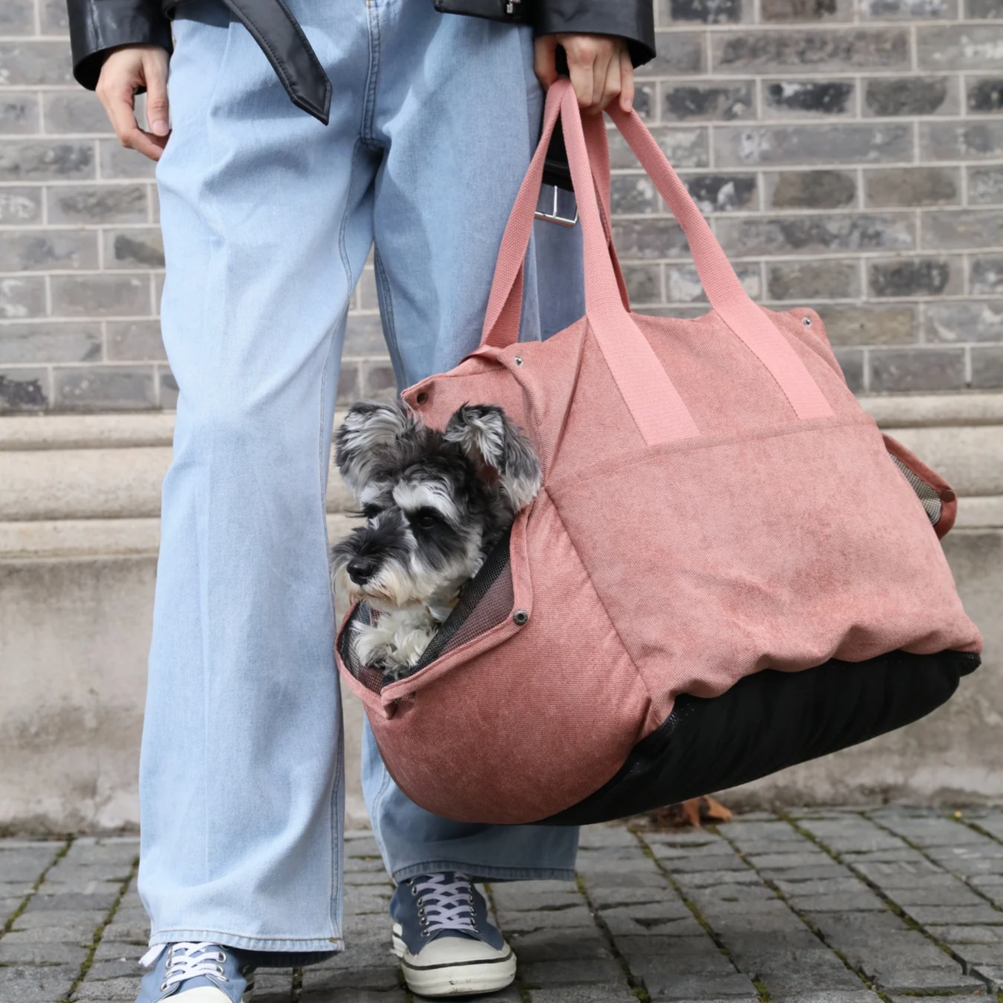 Puff Guard Dog Car Seat Blue