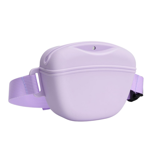 Silicon Dog Treat Pouch Lavender