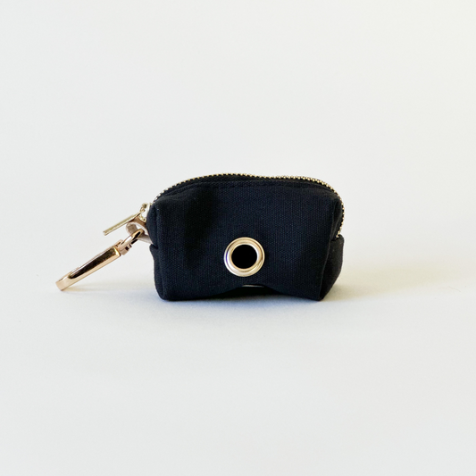 Black Poop Bag Holder