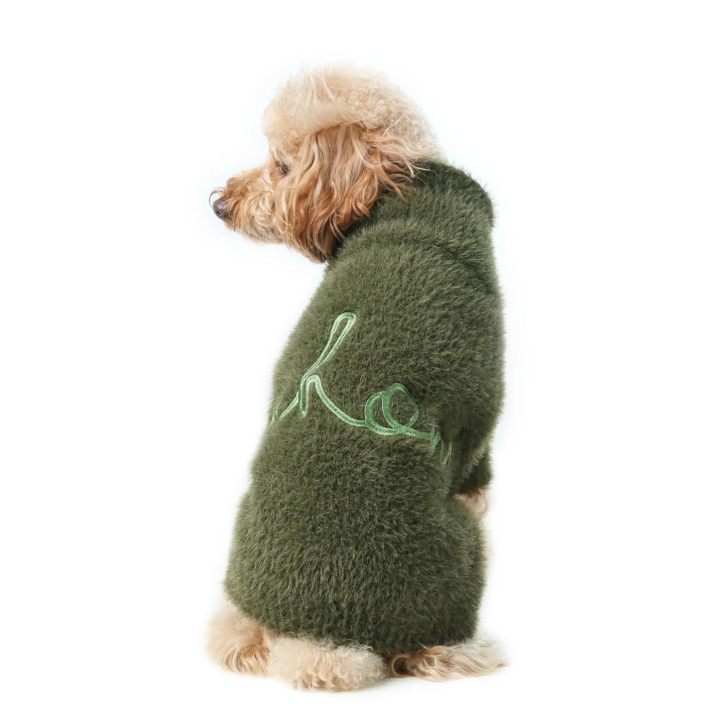Eskimo Fuzzy Sweater Green