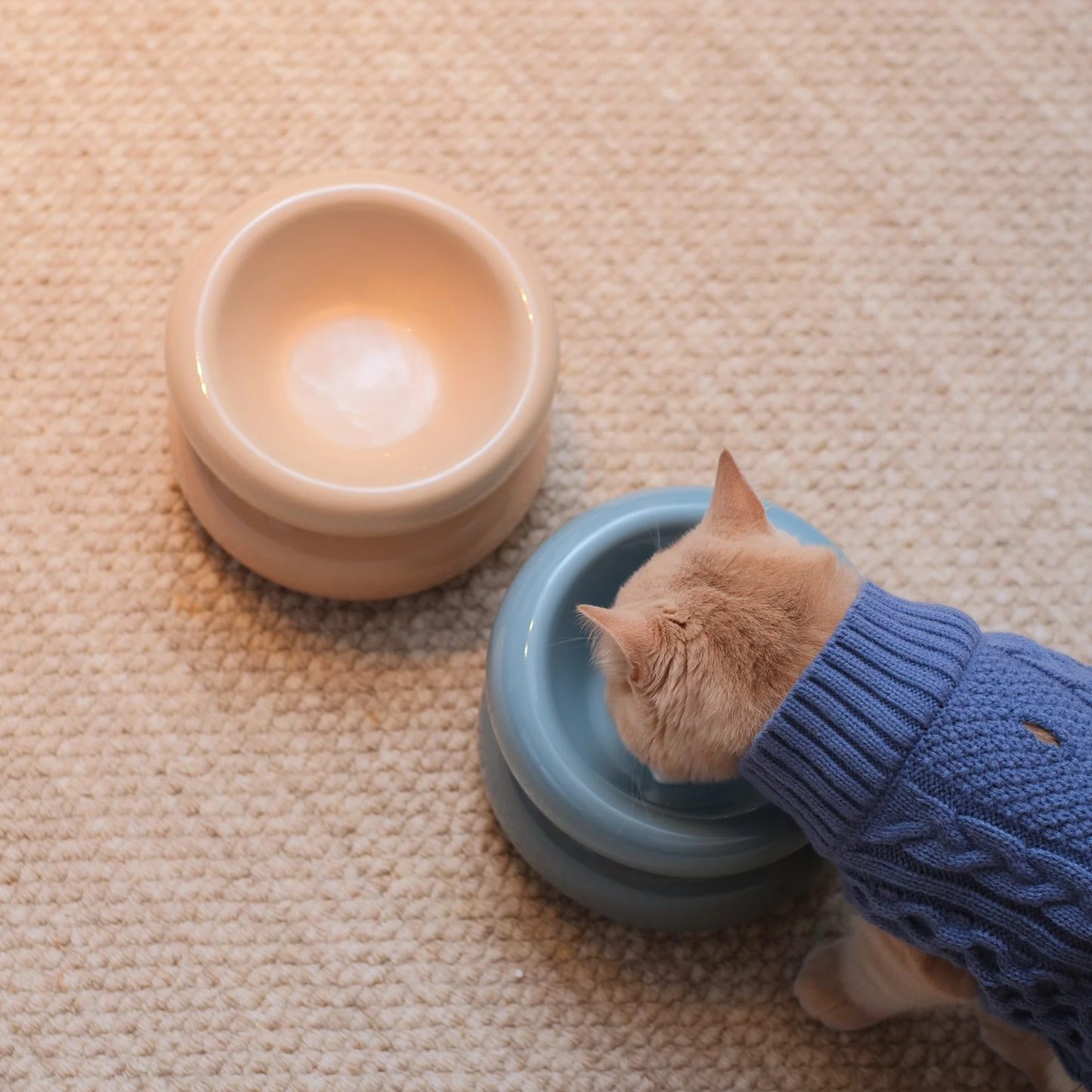 Soufflé Bowl Frozen Blue