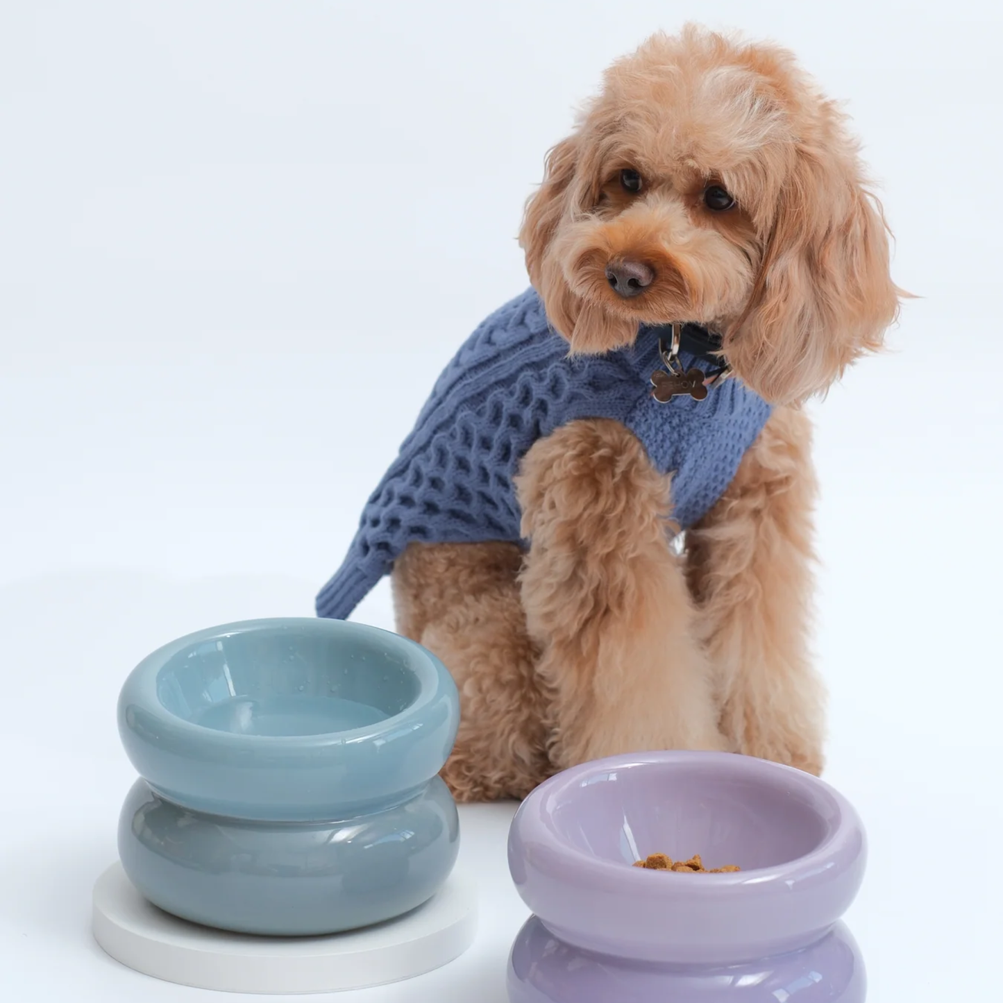 Soufflé Bowl Frozen Blue