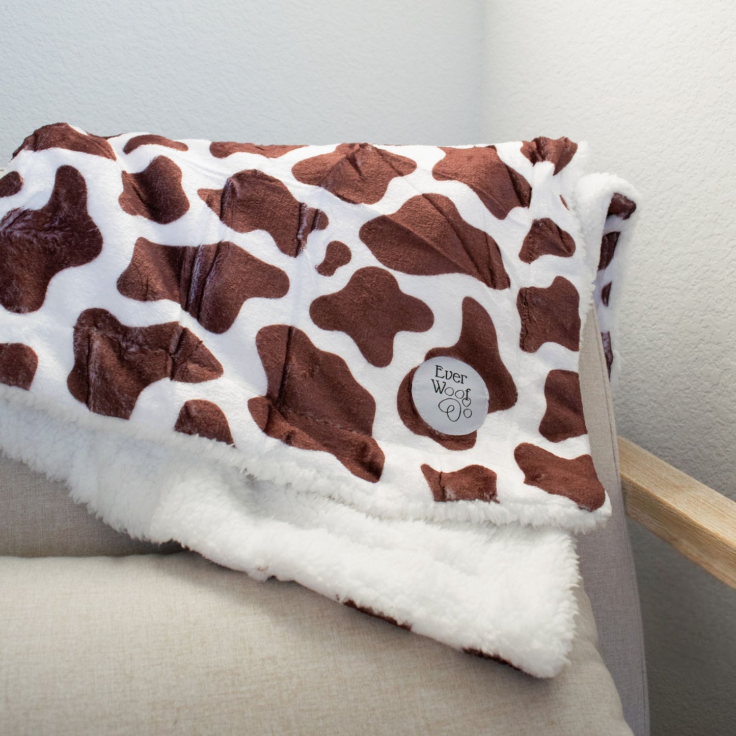 Chocolate Cow Blanket