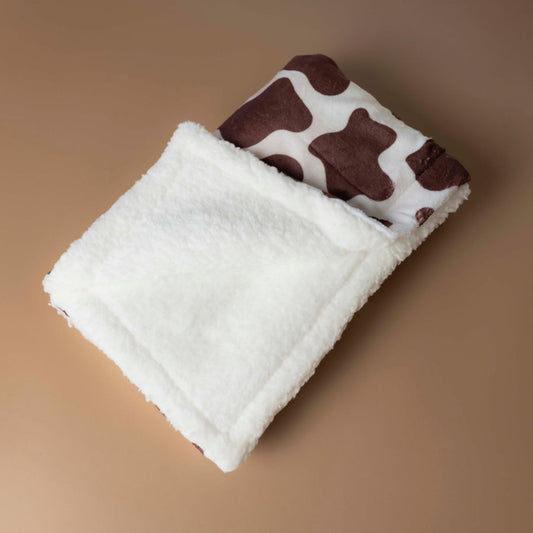 Chocolate Cow Blanket