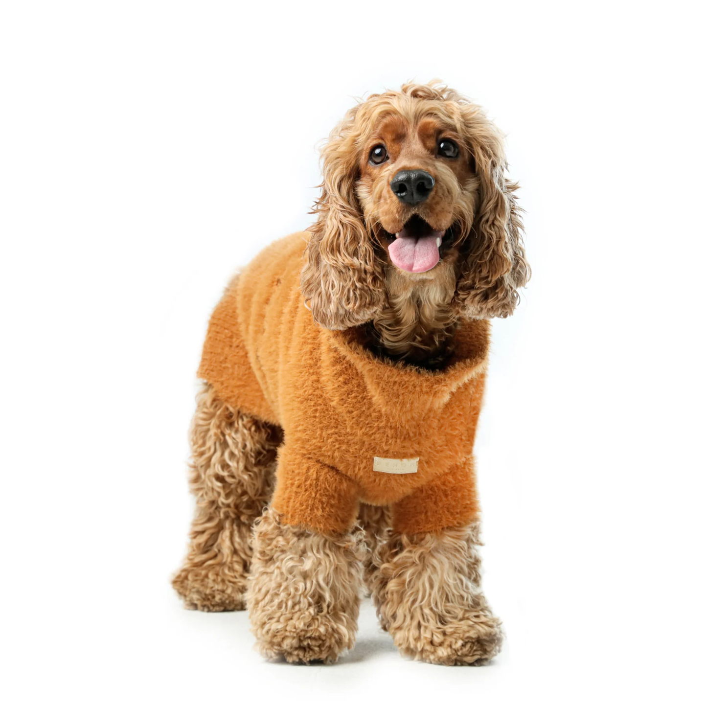 Eskimo Fuzzy Sweater Orange